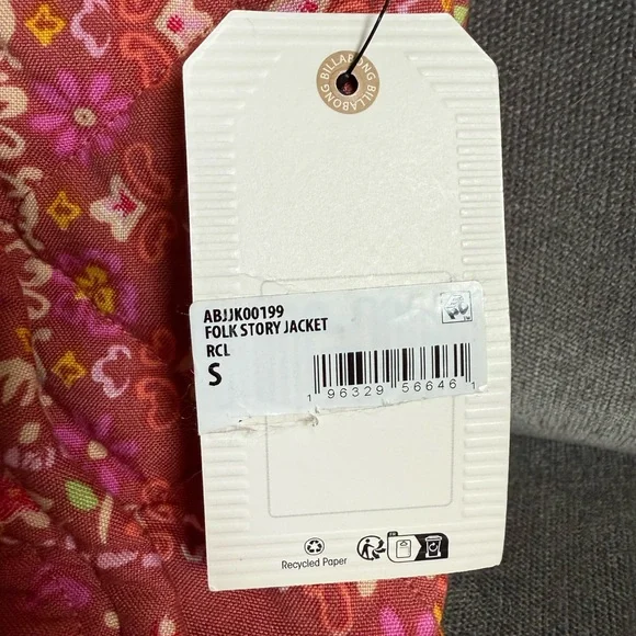 Floral Quilted Jacket - Pink - Picture 9 of 10